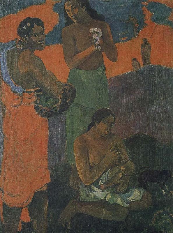 Paul Gauguin Motherly love France oil painting art